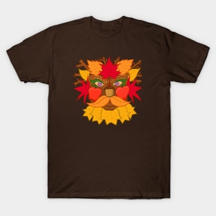 Autumn Green Man T-Shirt